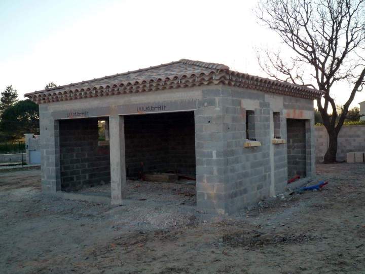 Travaux de construction de maison Moussac